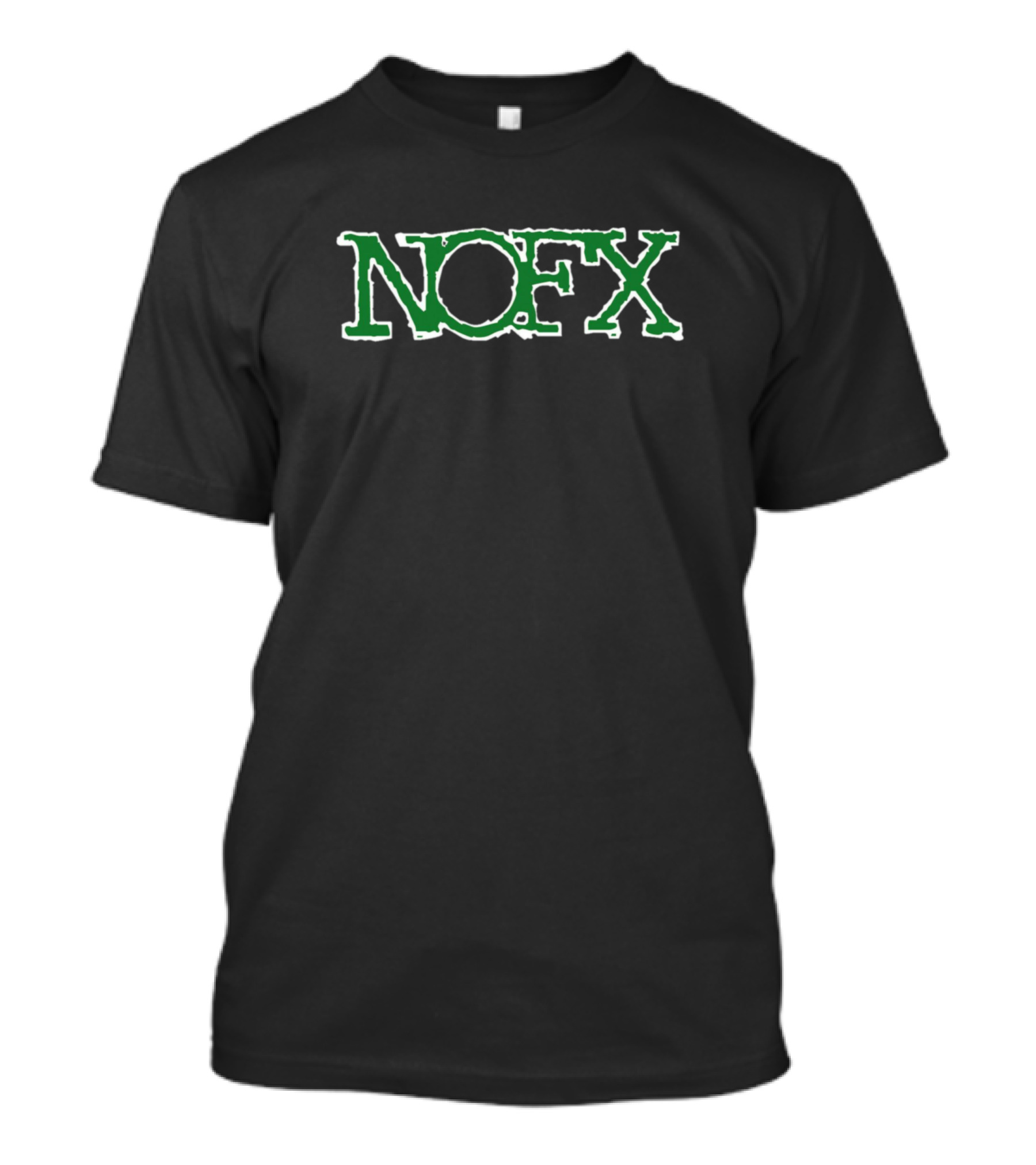 NOFX Logo Green Text T-Shirt