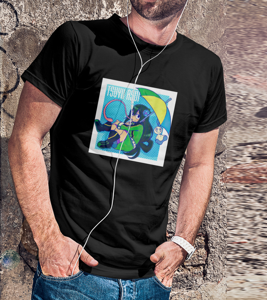 Tsuyu Asui Holding Colorful Umbrella T-Shirt