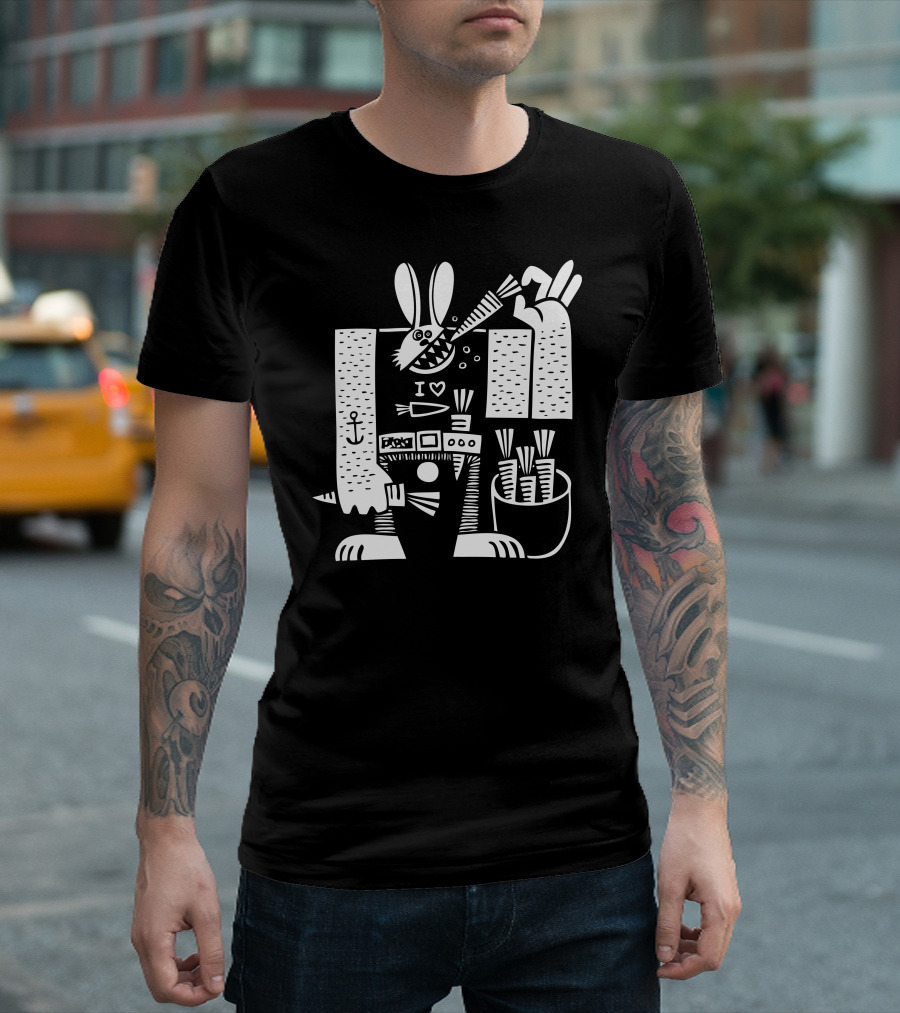 I Love Carrots All Day Long T-Shirt