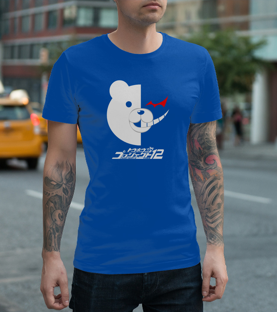 Dangan Ronpa Monokuma プロジェクト12 T-Shirt