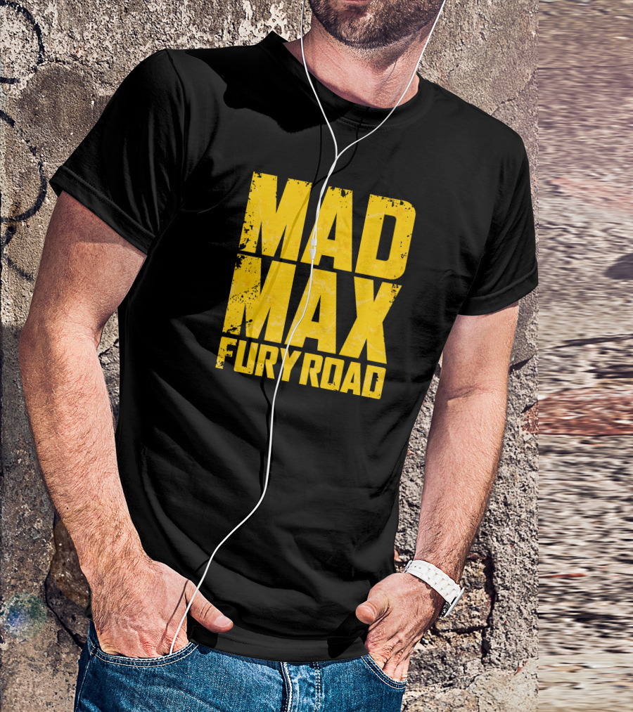 Mad Max Fury Road Rugged Text T-Shirt