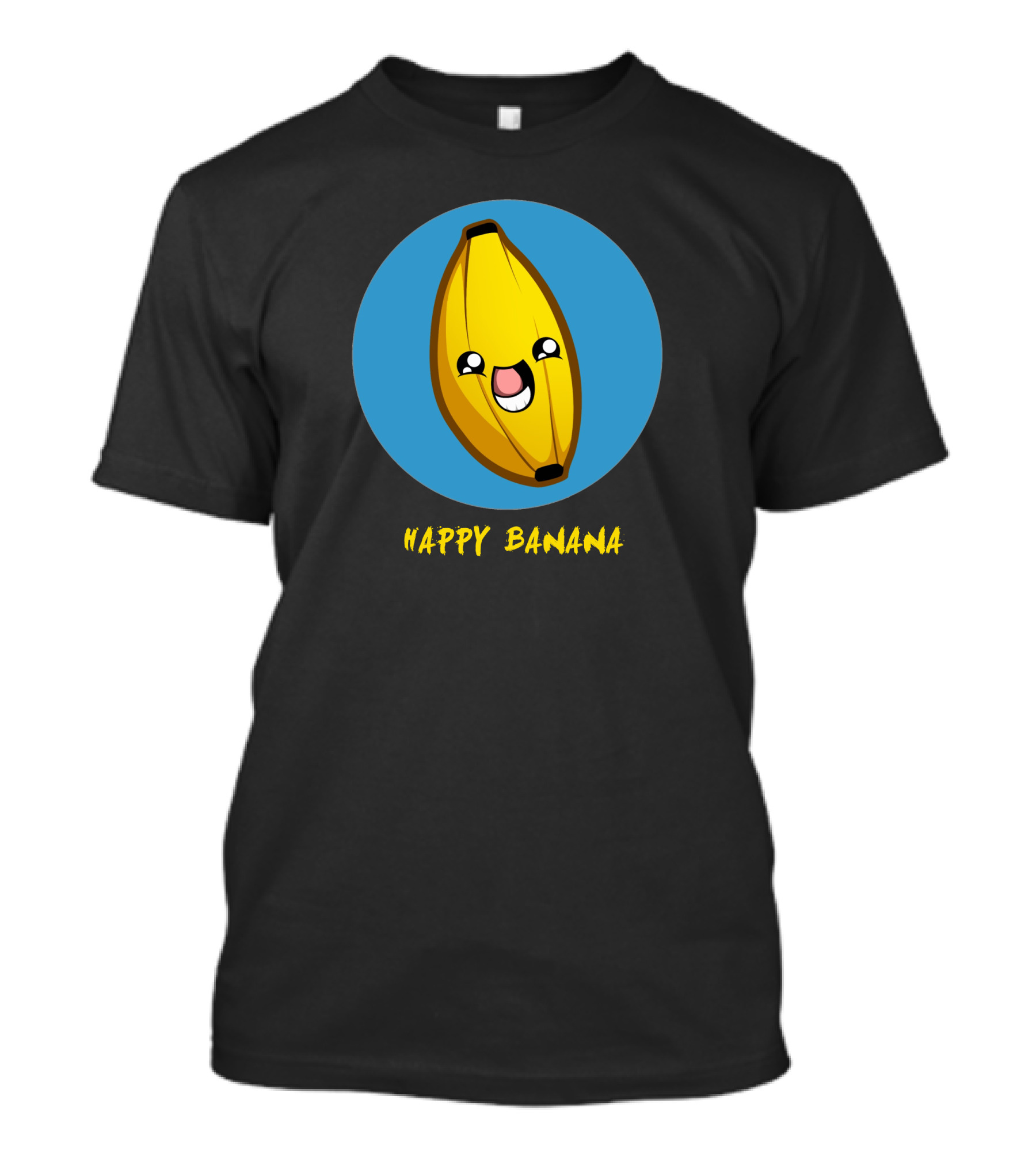 Happy Banana Cute Smiling Face T-Shirt