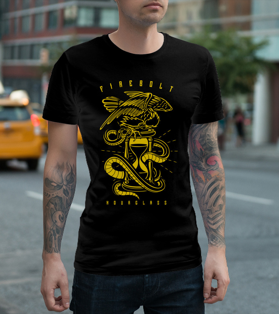 FIREBOLT HOURGLASS Bird and Snake T-Shirt