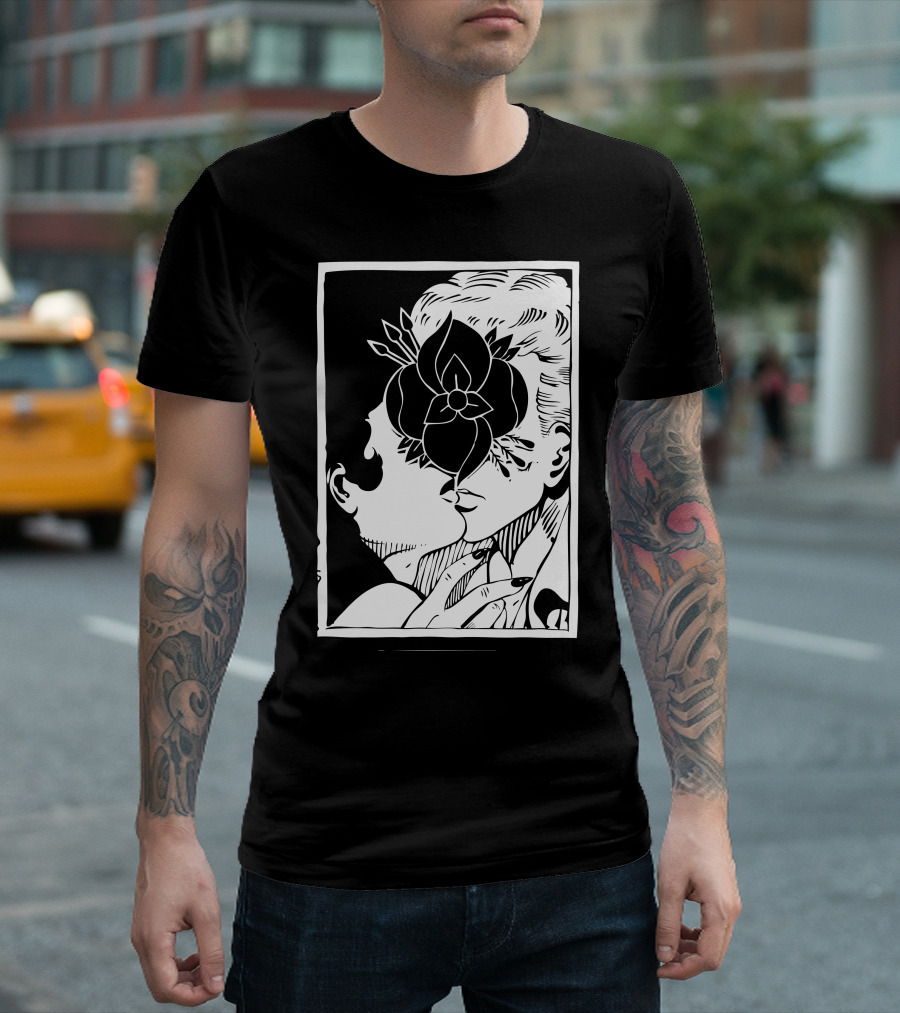 La Dispute The Kiss Floral Embrace T-Shirt