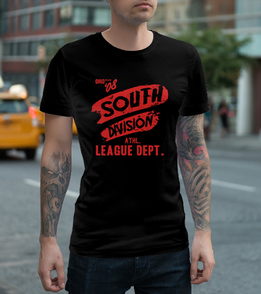 Ohio State '08 South Division Athl. League Dept T-Shirt