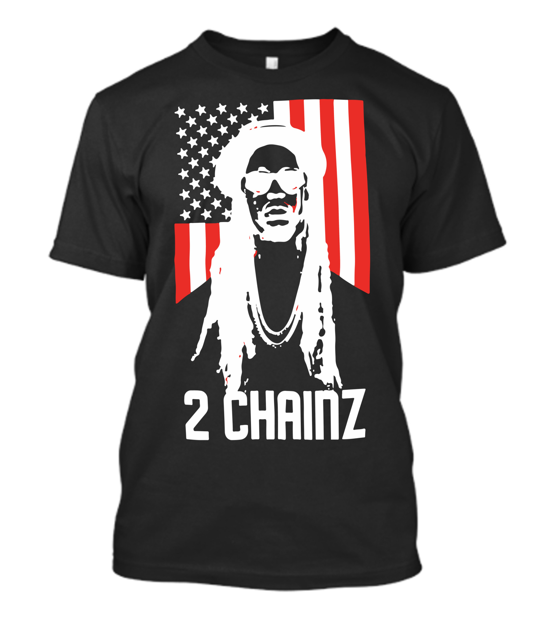 2 Chainz Stars And Stripes Flag T-Shirt