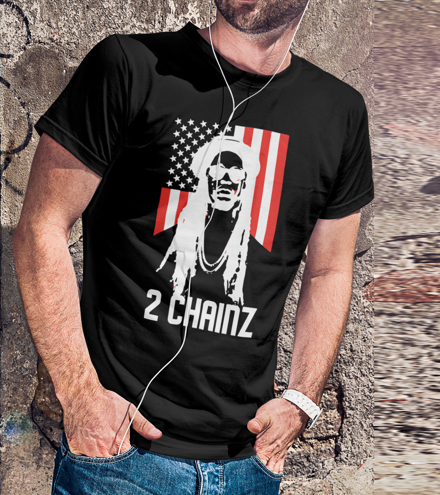 2 Chainz Stars And Stripes Flag T-Shirt