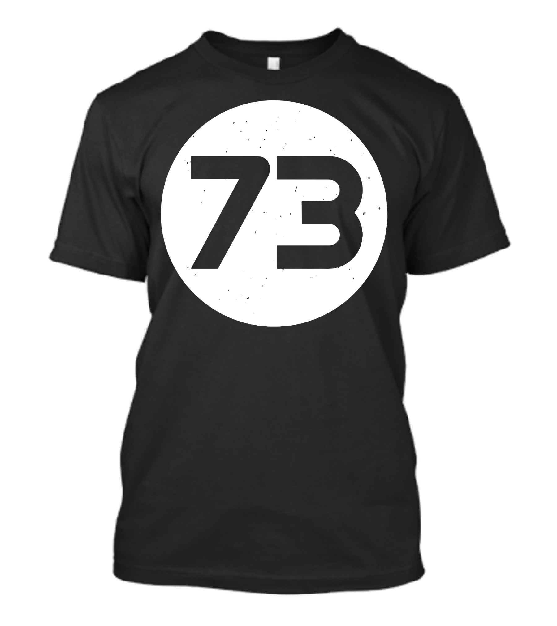73 Distressed Circle T-Shirt