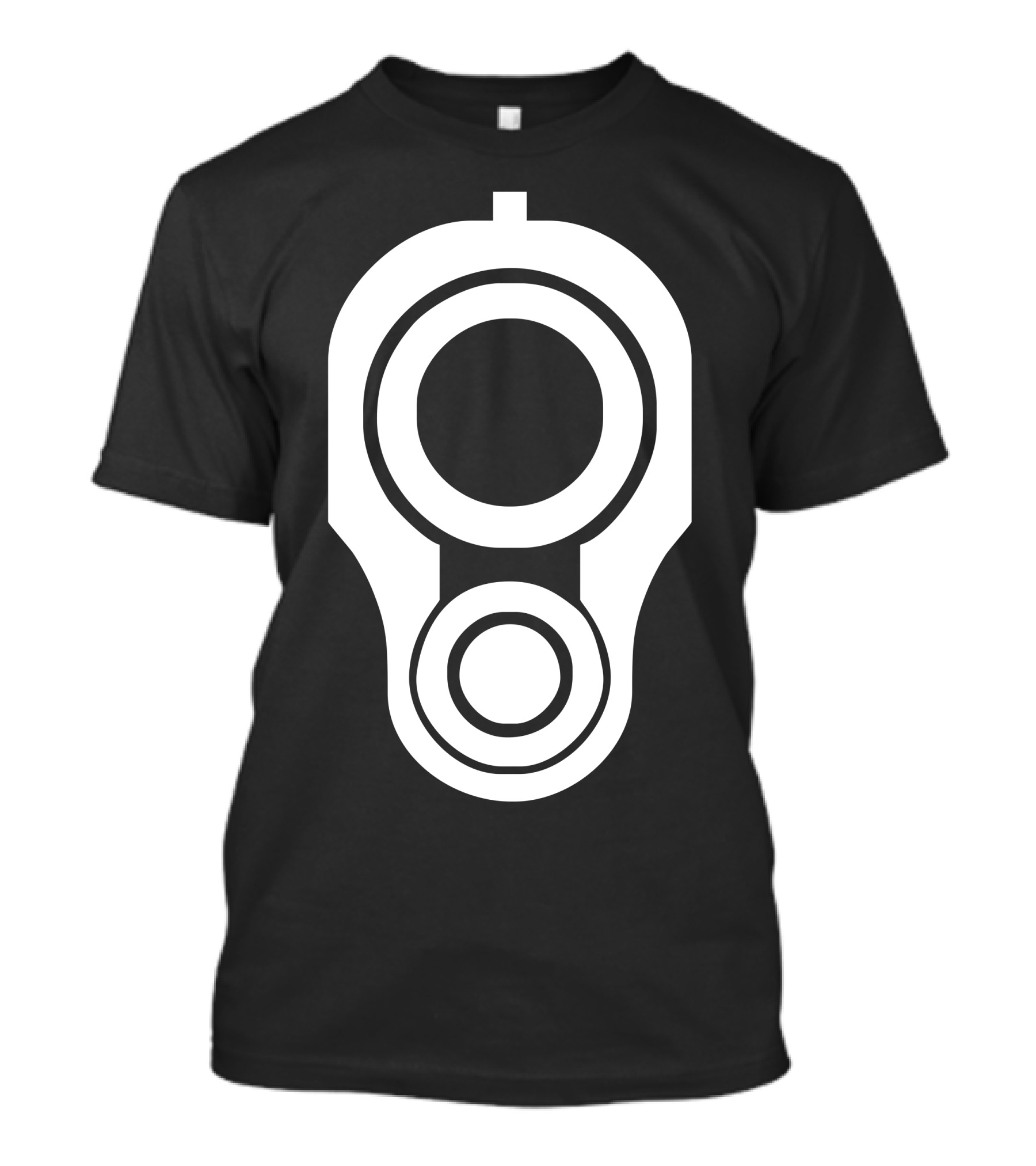 1911 Barrel Gun Sight T-Shirt