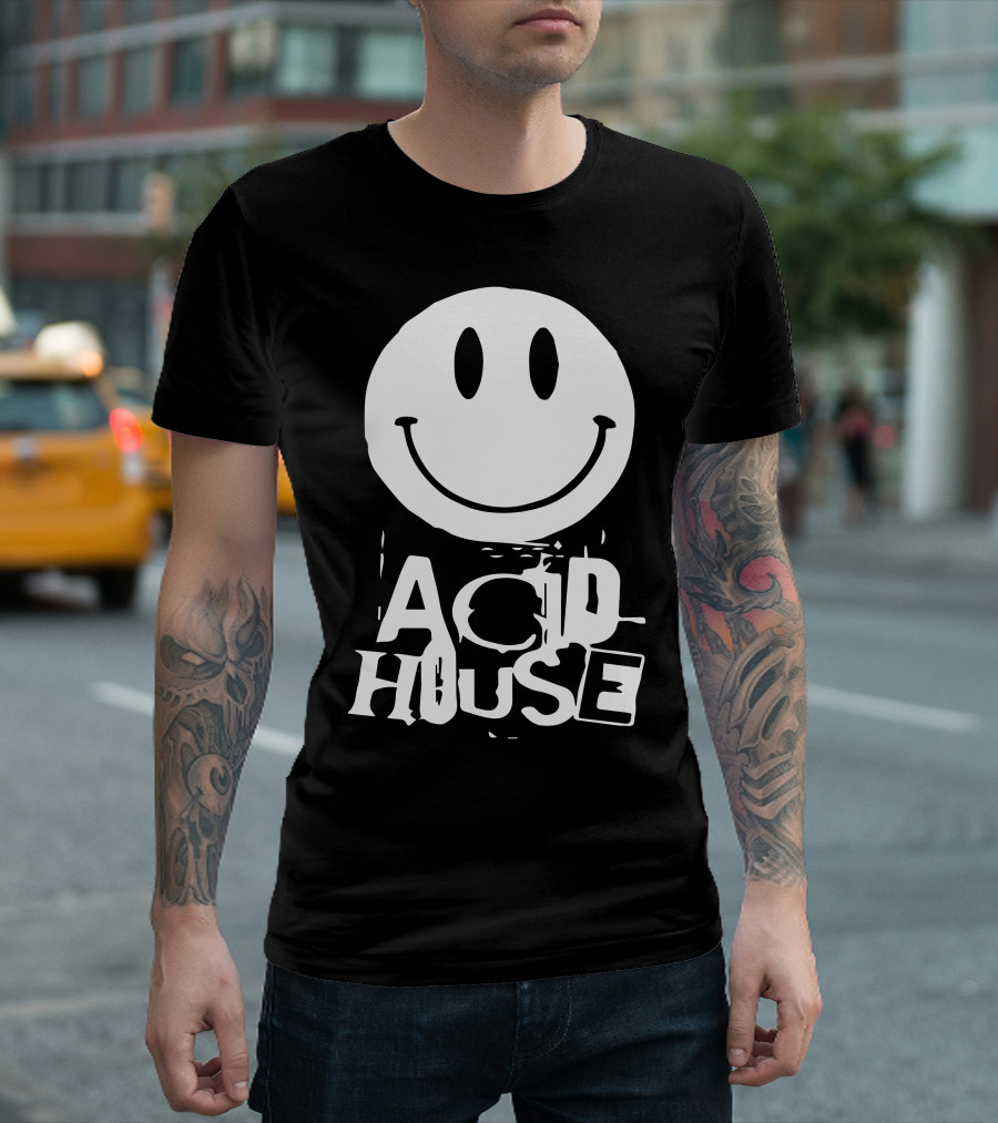 Acid House Smiley Face Iconic T-Shirt