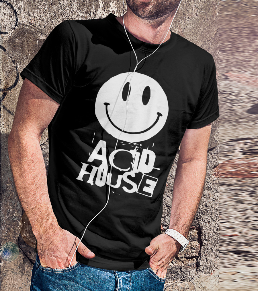 Acid House Smiley Face Iconic T-Shirt