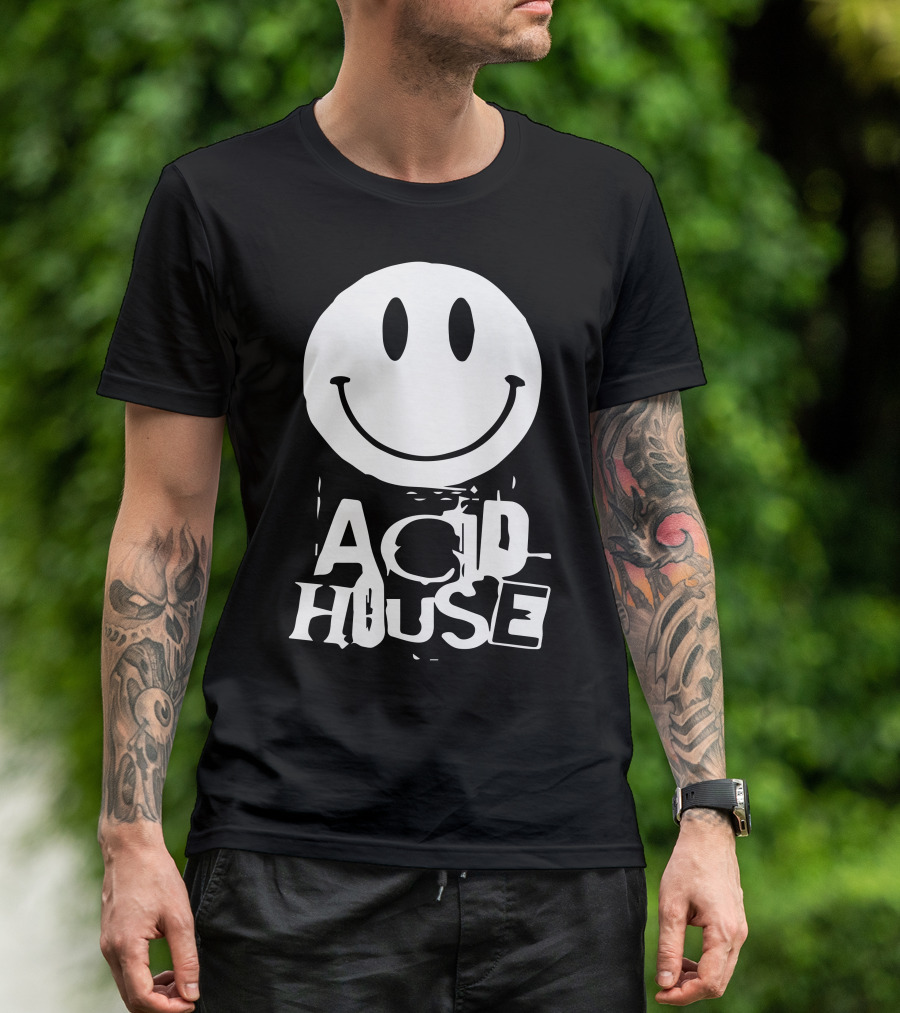 Acid House Smiley Face Iconic T-Shirt
