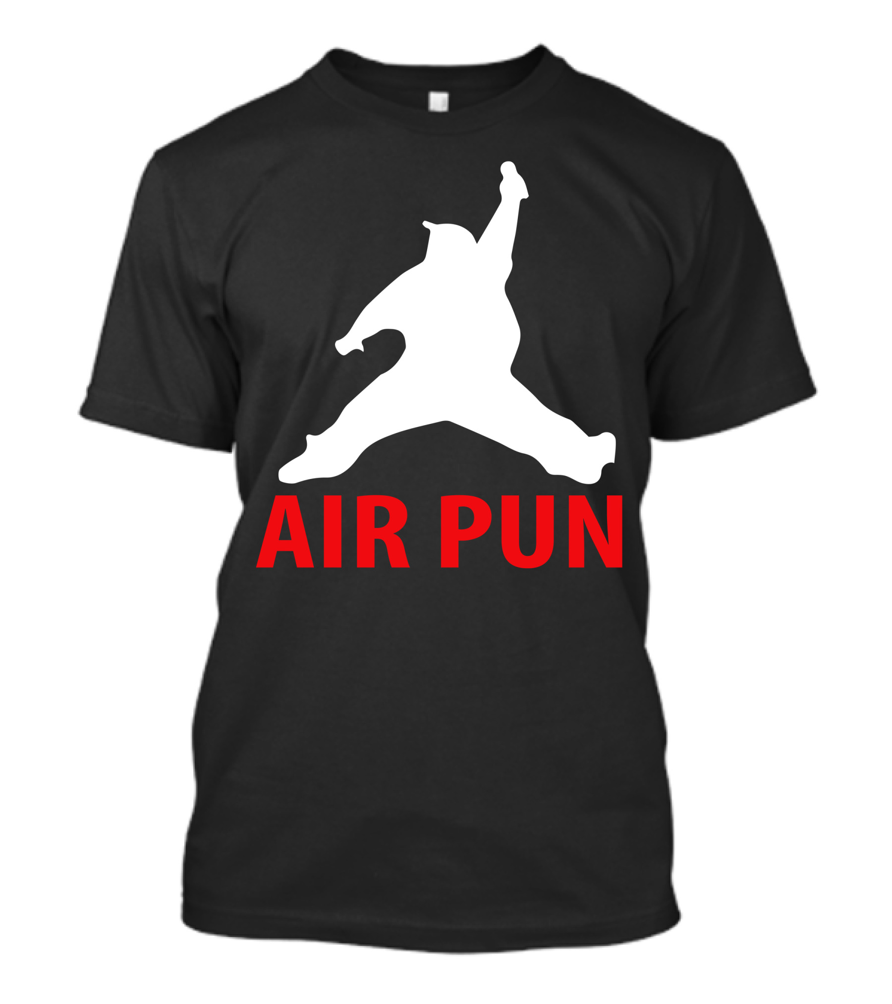 Air Pun Big Pun Silhouette In Jumpman T-Shirt