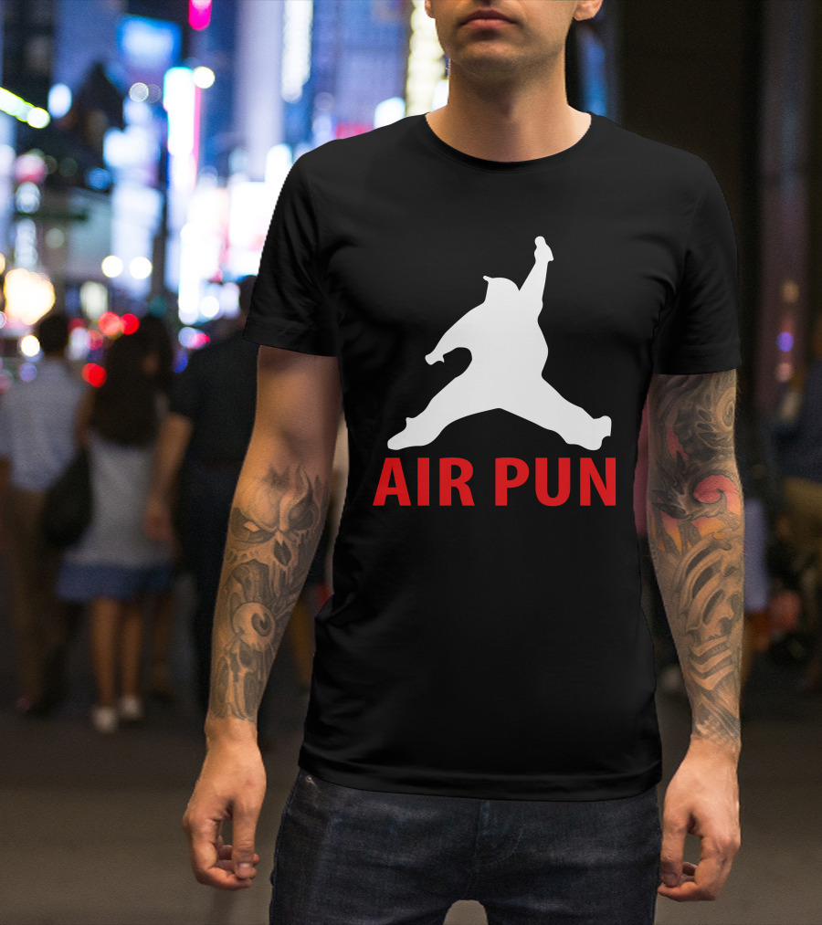 Air Pun Big Pun Silhouette In Jumpman T-Shirt