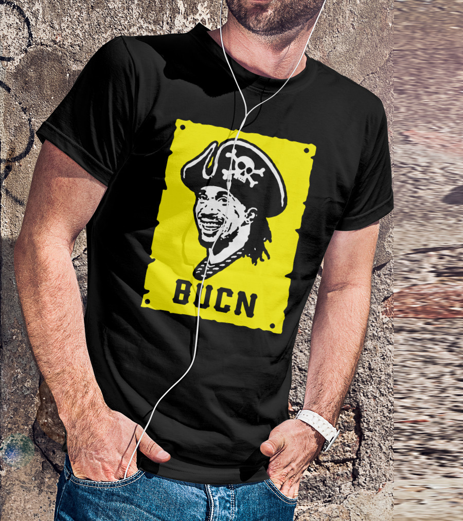Andrew Mccutchen Pittsburgh Bucn Pirate Skull Image T-Shirt