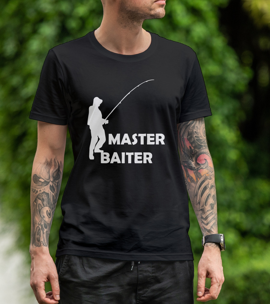 Master Baiter Men's Rude Fishing T-Shirt