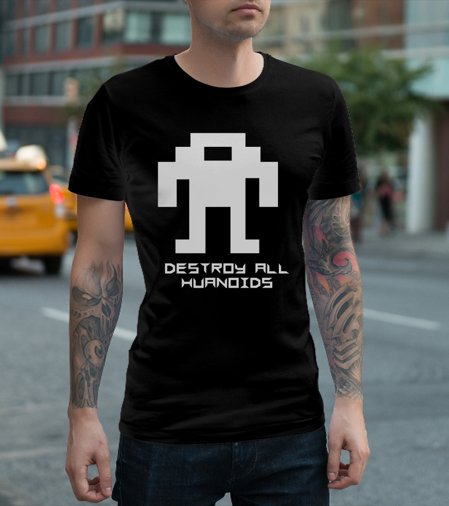 Berzerk Robot Destroy All Humanoids T-Shirt