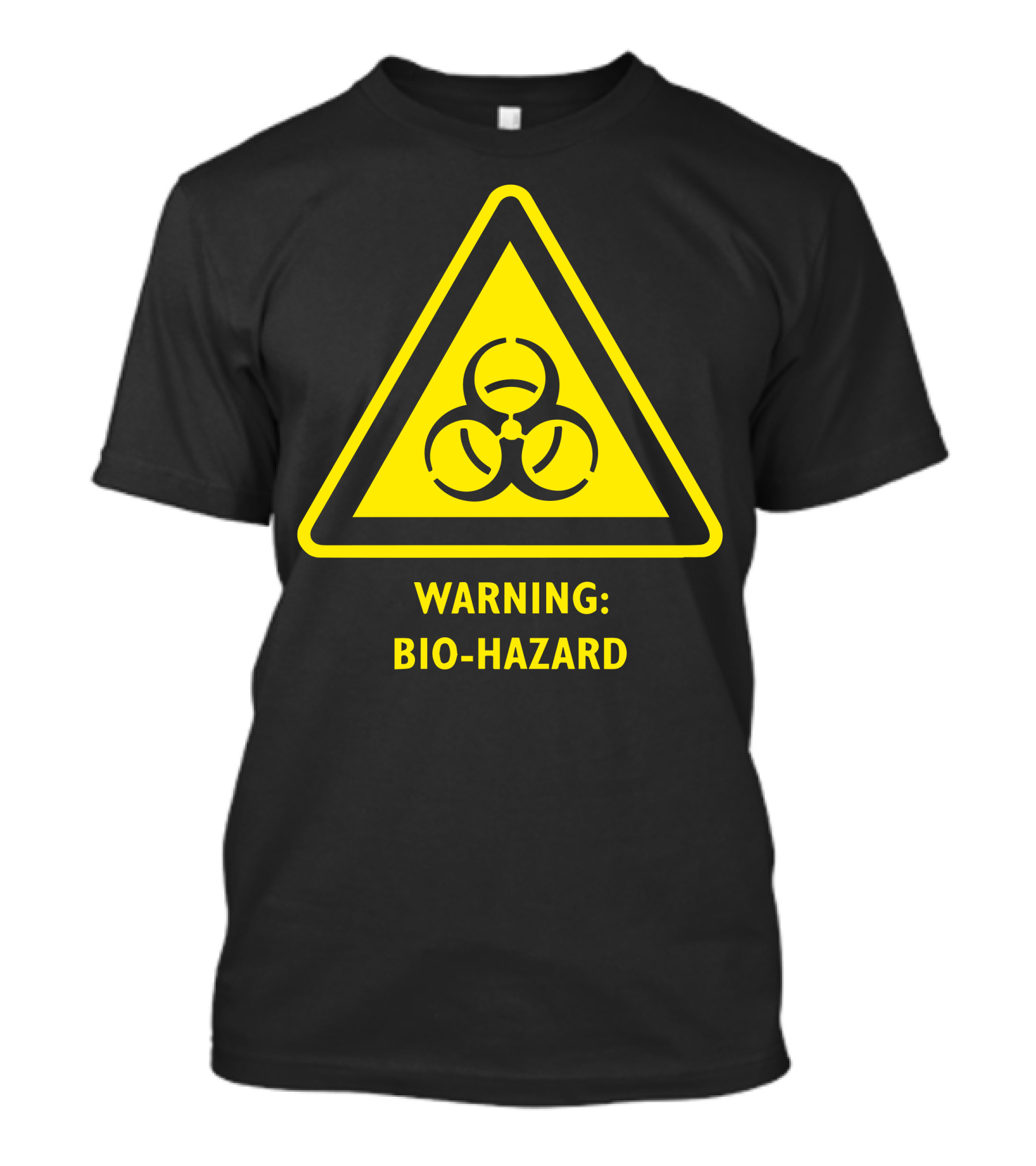Biohazard Warning Sign Laboratory Hazard Symbol Warning Bio-Hazard T-Shirt