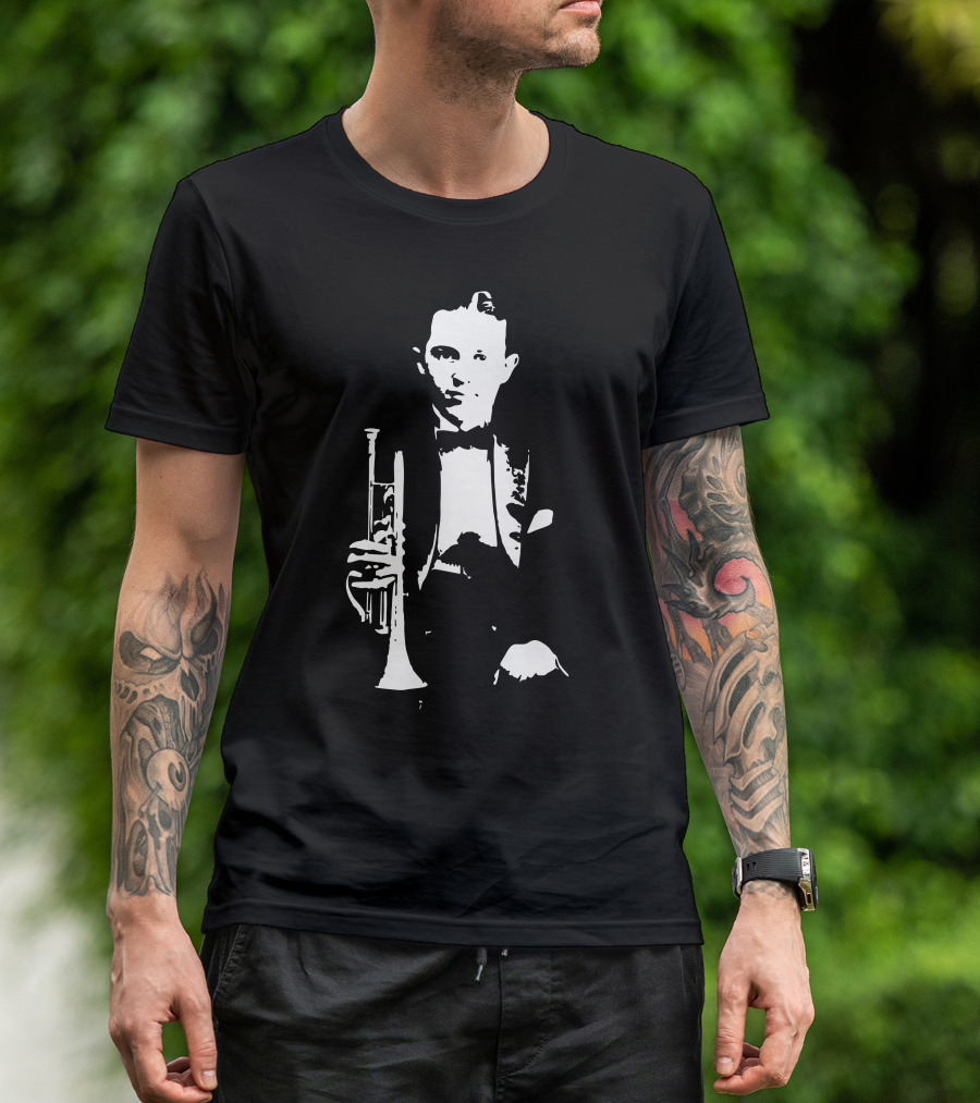 Bix Beiderbecke Jazz Trumpeter Iconic T-Shirt