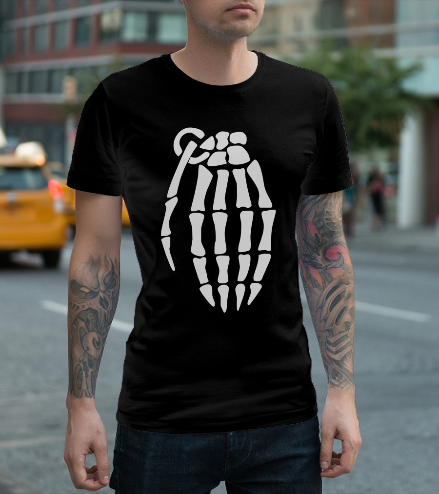 Bones Grenade Jesse Pinkman Breaking Bad Fully Printed T-Shirt