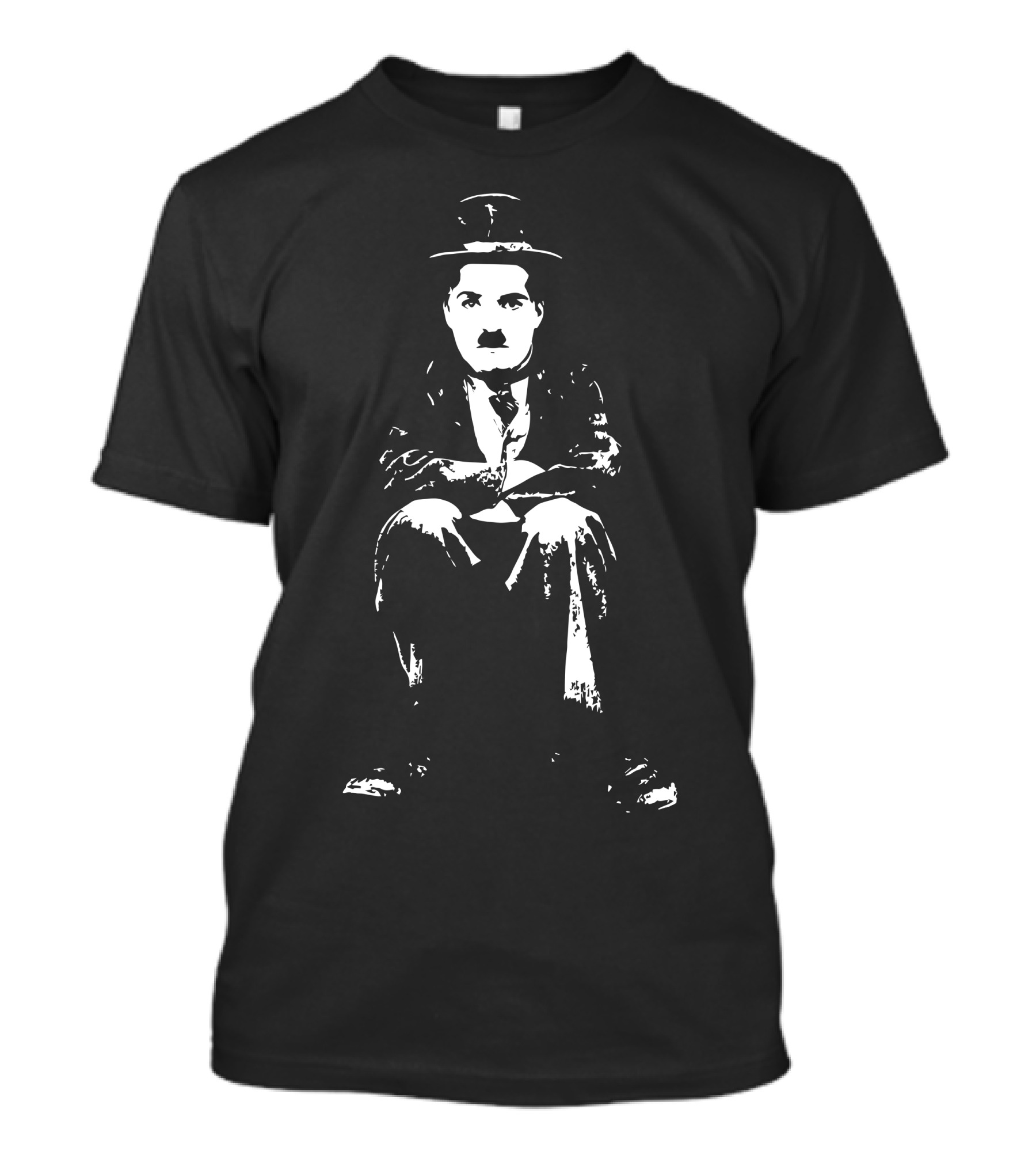 Charlie Chaplin Iconic Sitting Pose T-Shirt