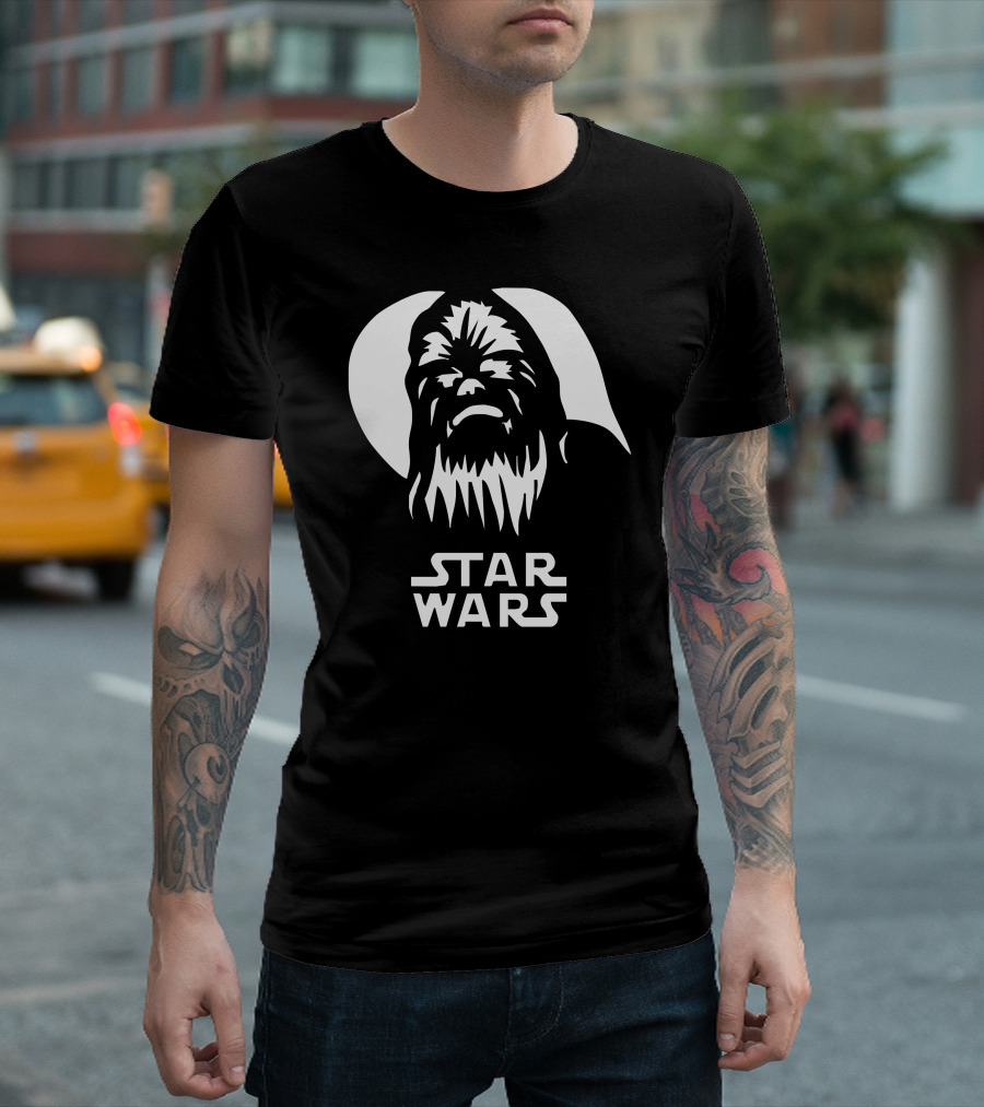 Star Wars Chewbacca Wookiee Film CinemaTV Ciube Chewbecca T-Shirt