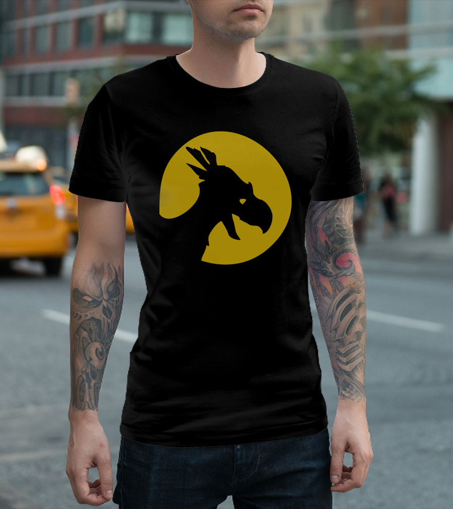 Chocobo Final Fantasy Silhouette Icon Chokobo Ds Wii Ps T-Shirt