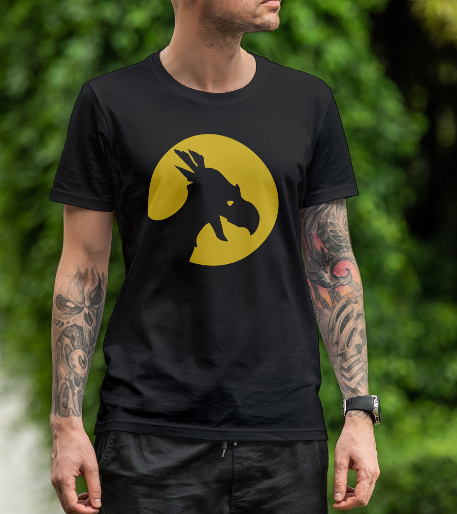 Chocobo Final Fantasy Silhouette Icon Chokobo Ds Wii Ps T-Shirt