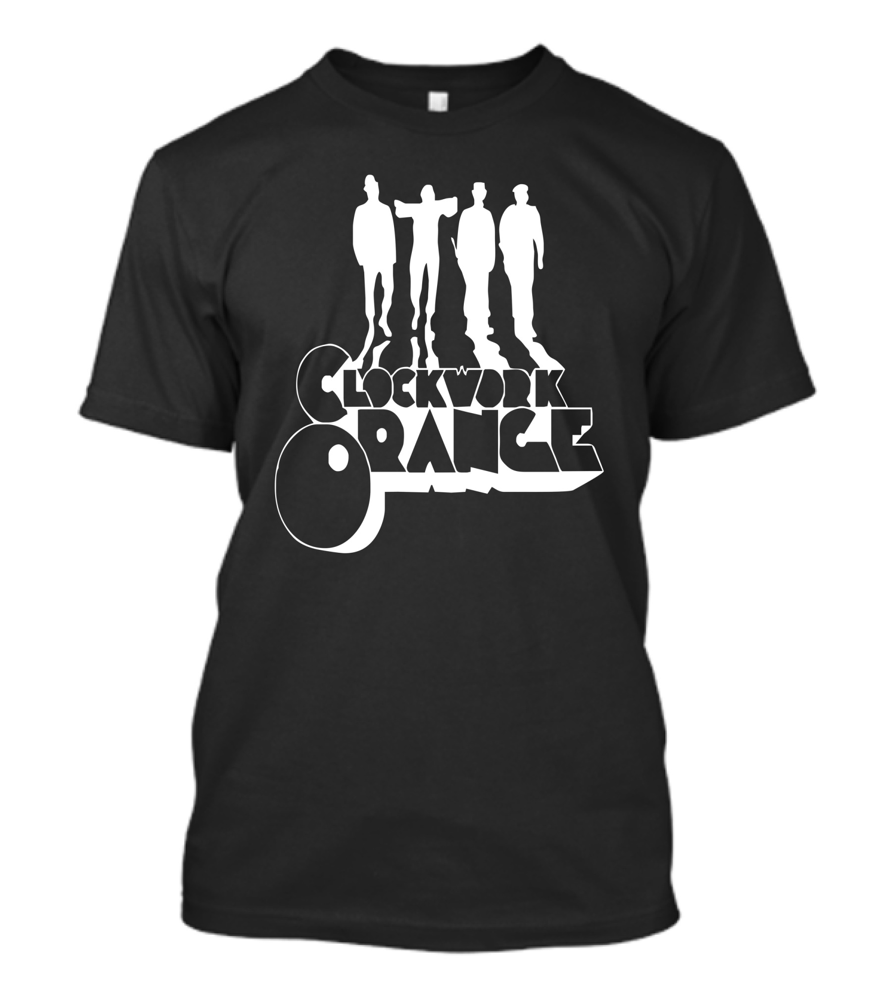 Clockwork Orange Silhouetted Figures T-Shirt