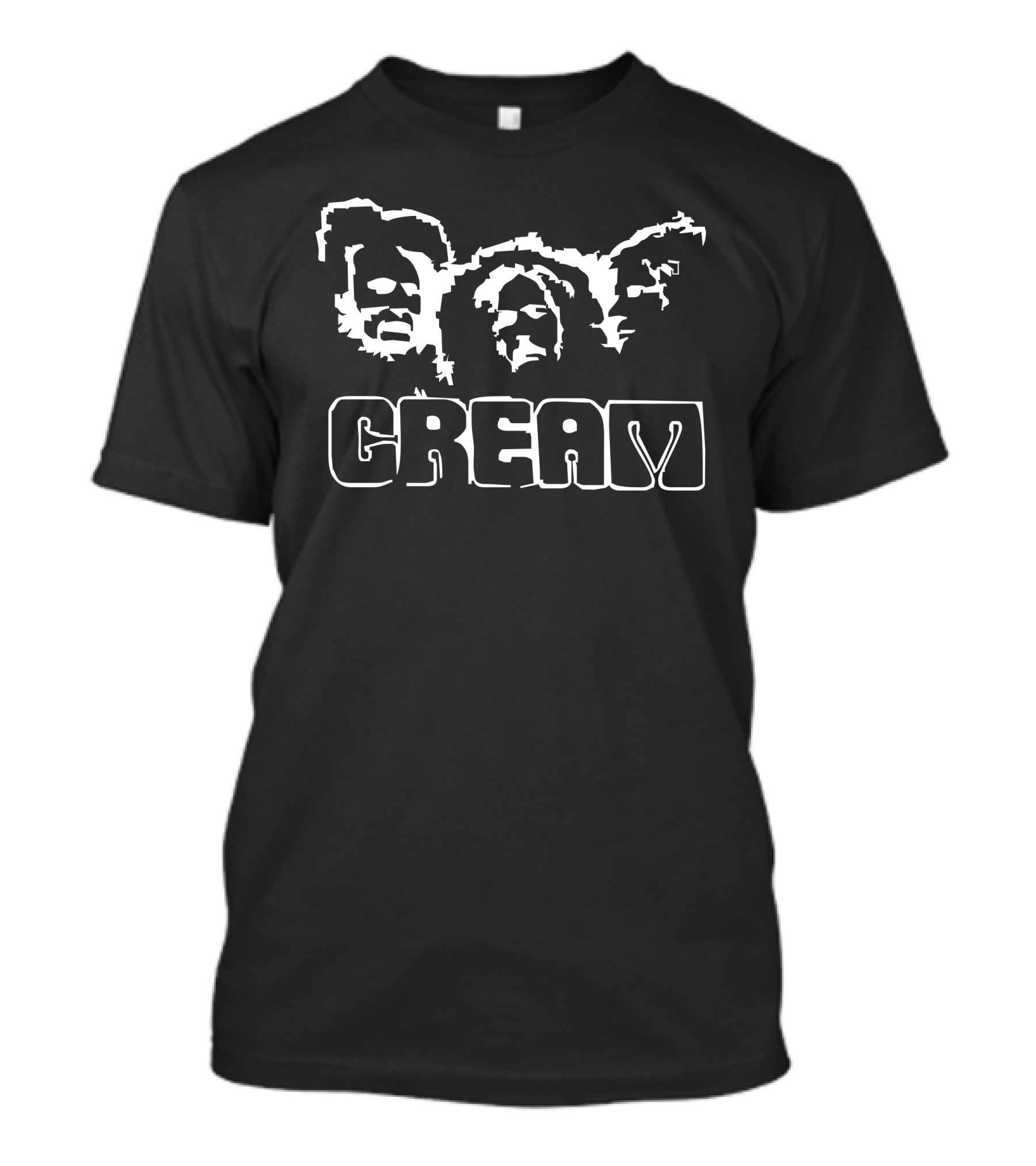 Cream Band Faces Punk T-Shirt