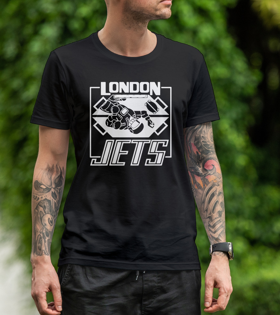 Dave Lister London Jets Spacecraft Crew T-Shirt