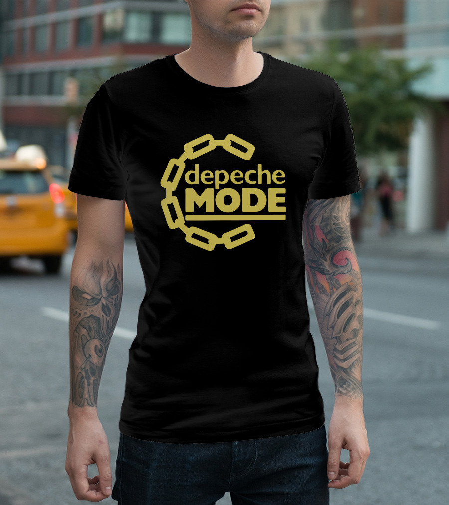 Depeche Mode Yellow Chain T-Shirt