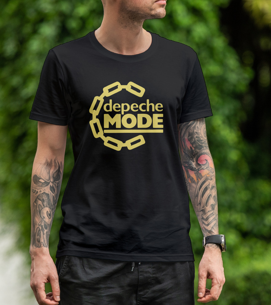 Depeche Mode Yellow Chain T-Shirt