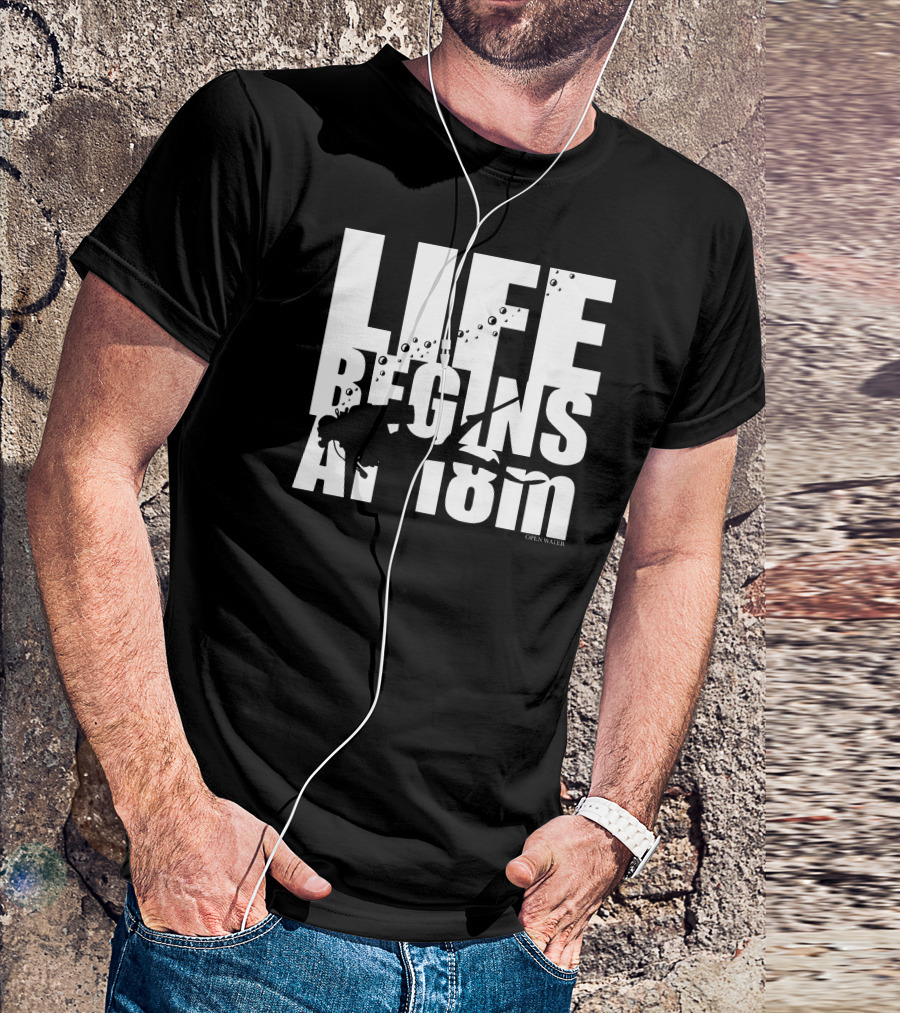 LIFE BEGINS AT 18m OPEN WATER T-Shirt