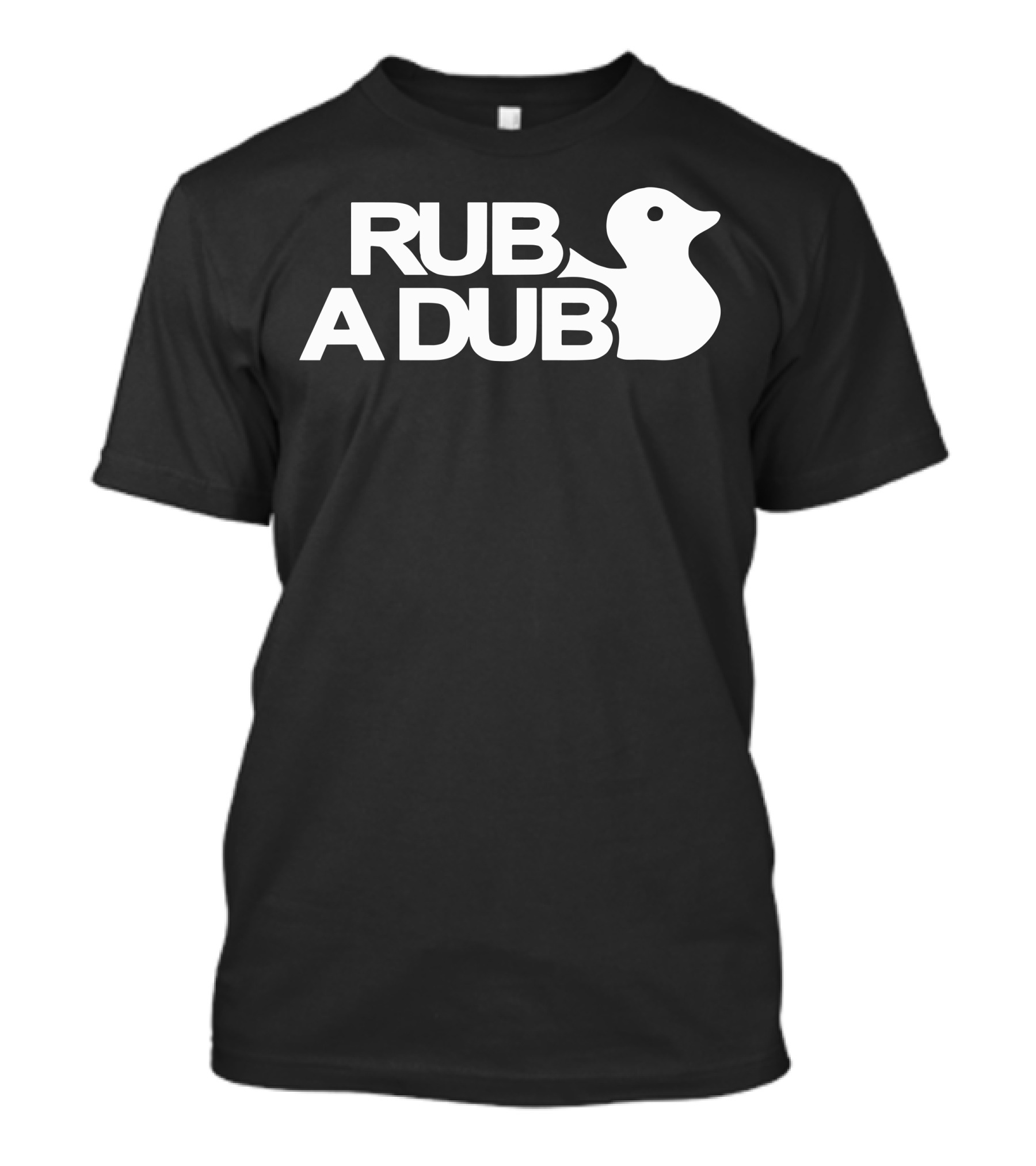 RUB A DUB Duck Icon Rubber Bath T-Shirt