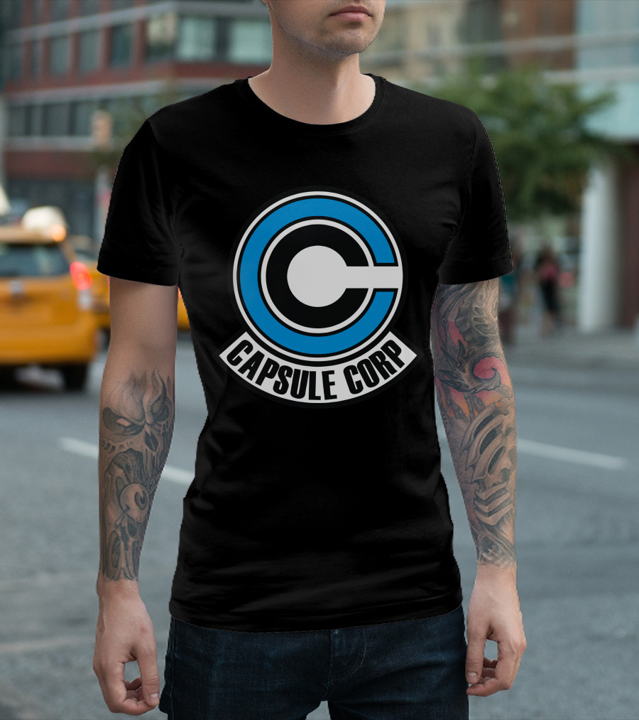 Capsule Corp Dragon Ball Logo Iconic T-Shirt