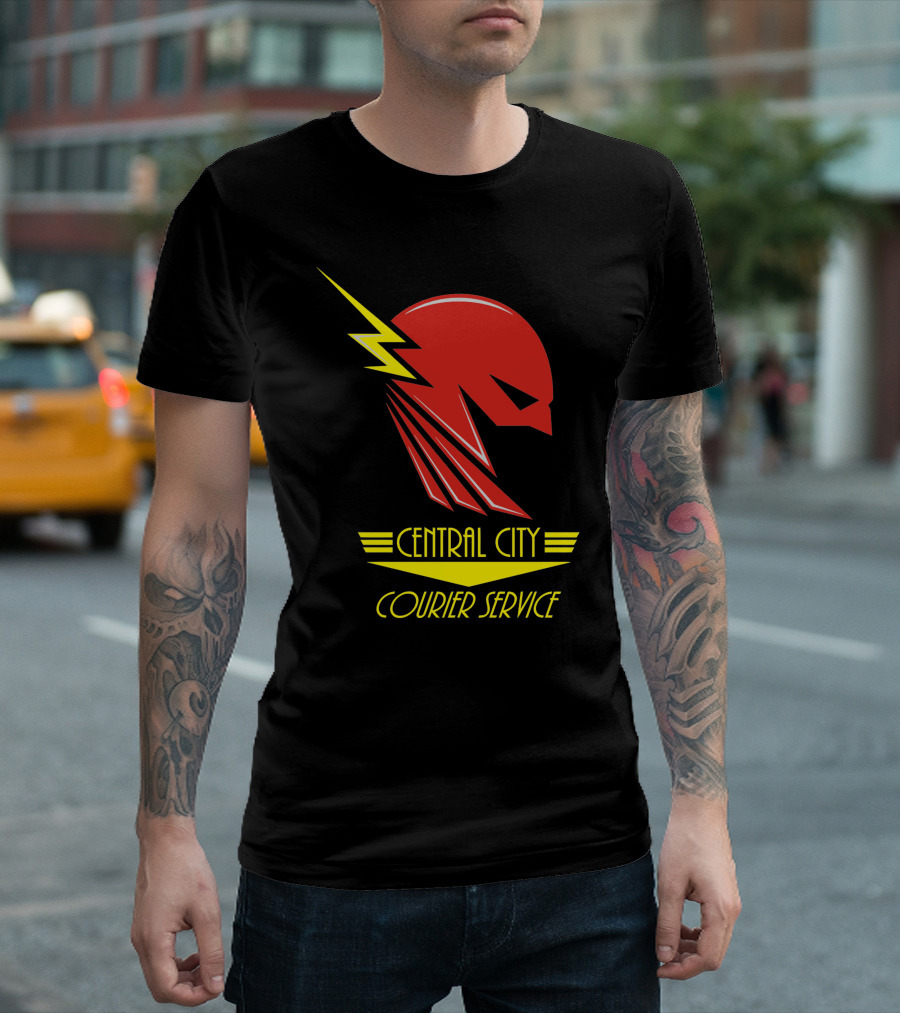 Central City Courier Service Flash Inspired T-Shirt