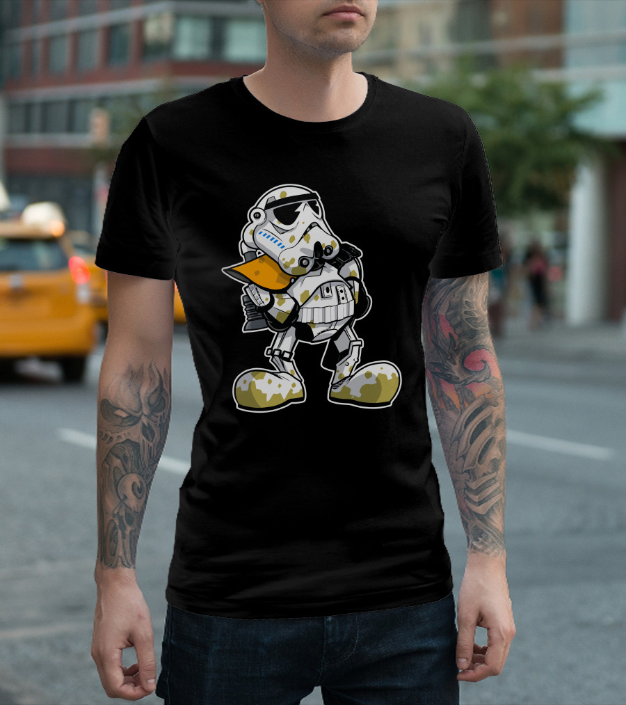 Stormtrooper Cartoon Classic Sandy T-Shirt