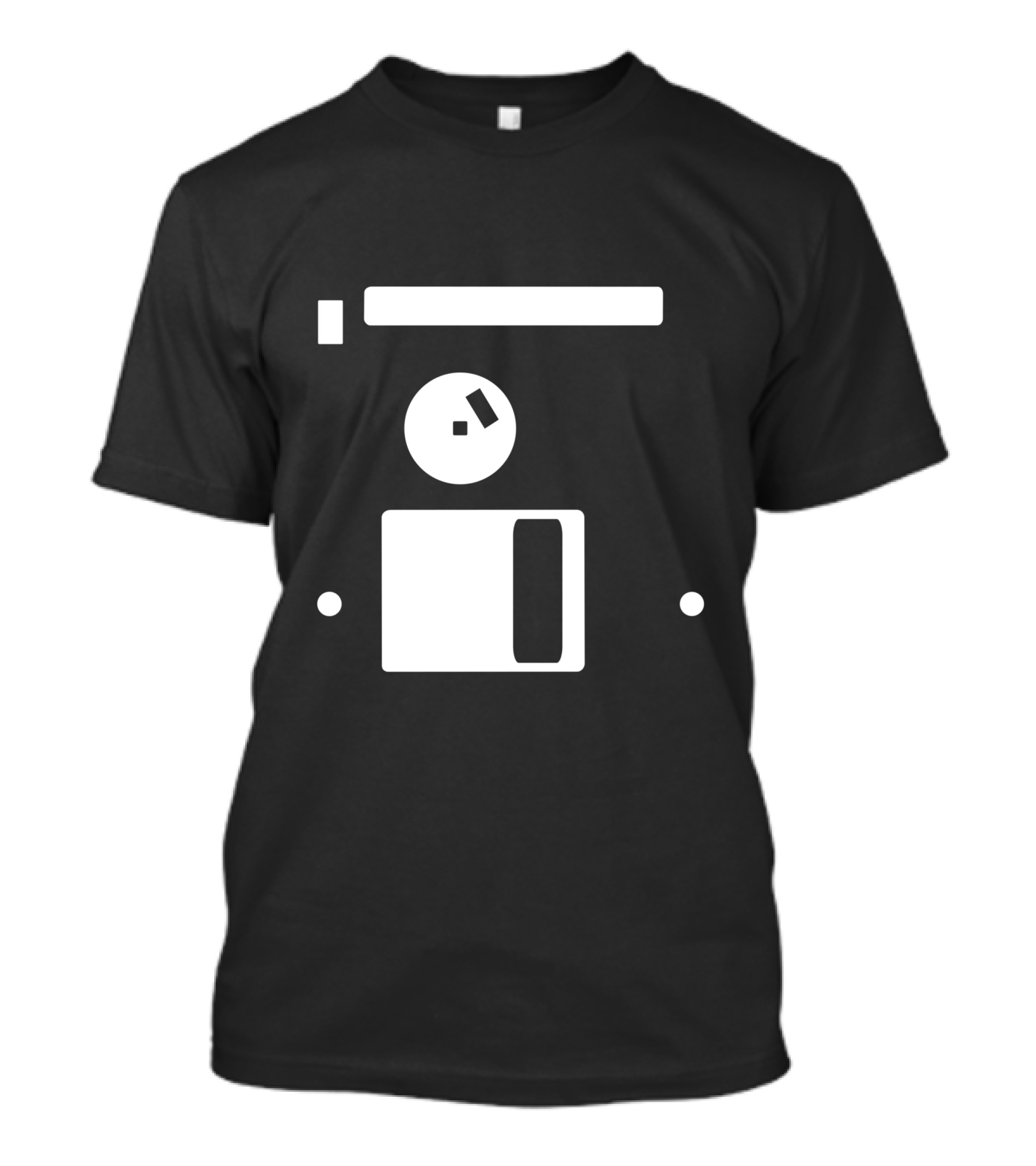 Floppy Disk Diskette Retro Video Game Controller T-Shirt