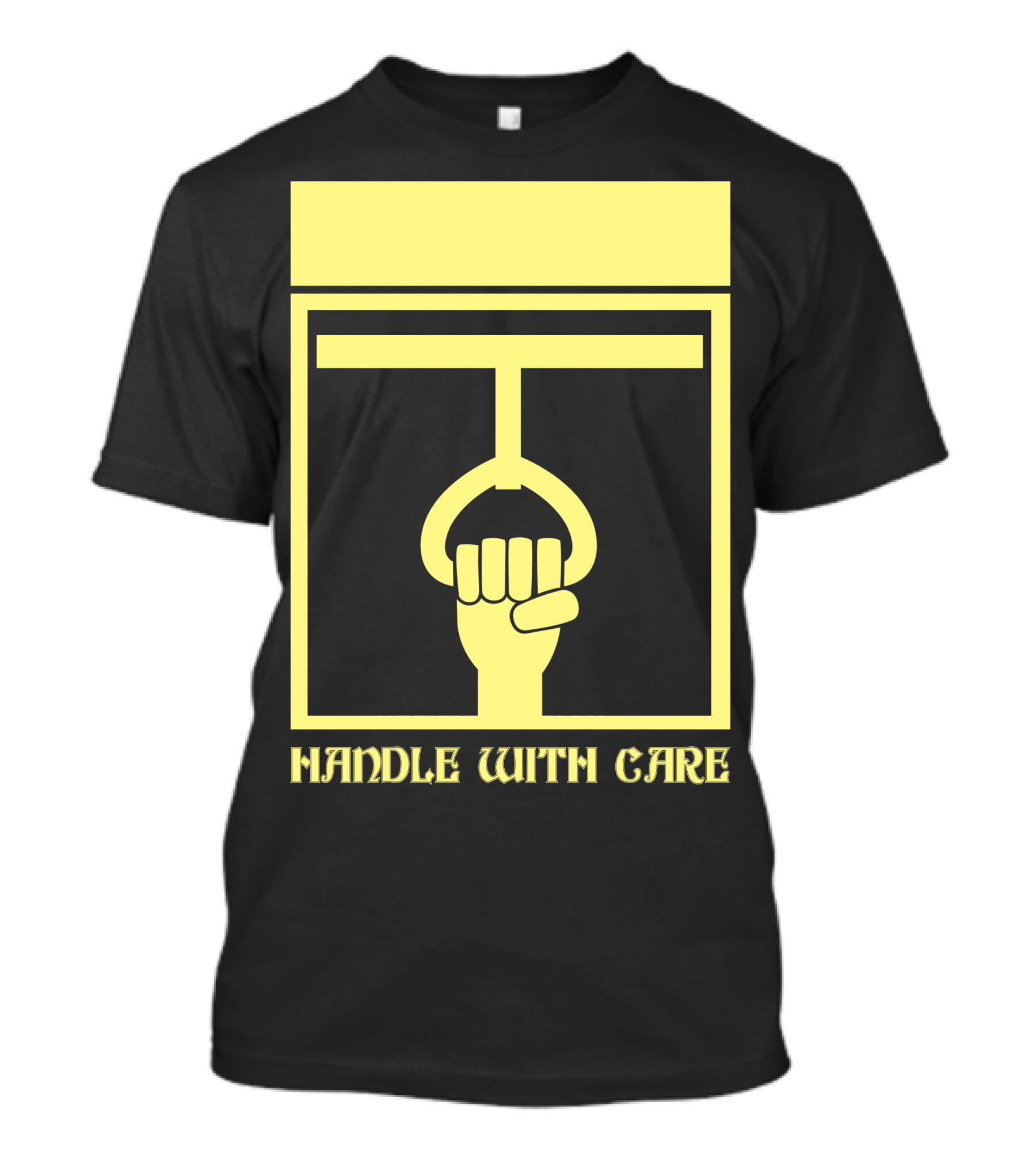 Handle With Care Retro Transit Grip T-Shirt