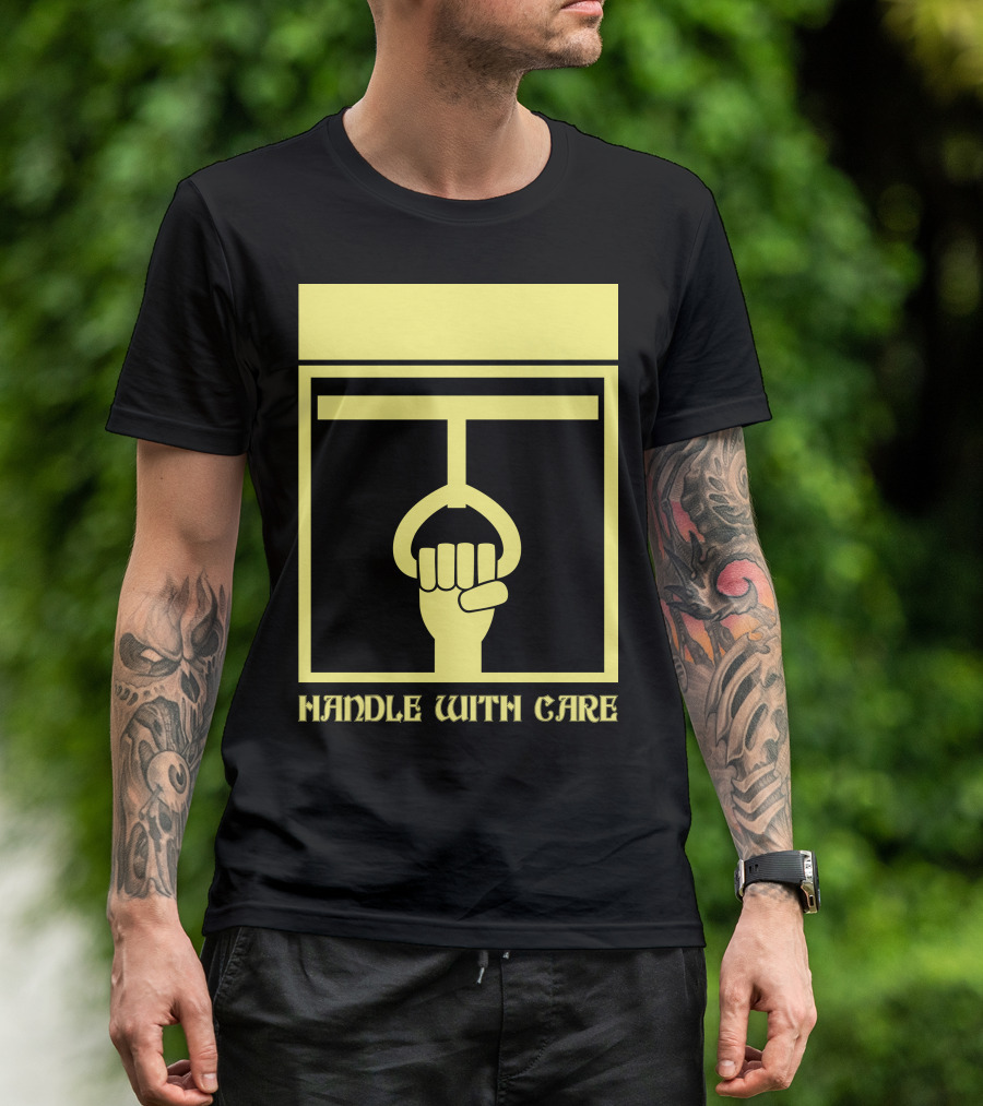 Handle With Care Retro Transit Grip T-Shirt