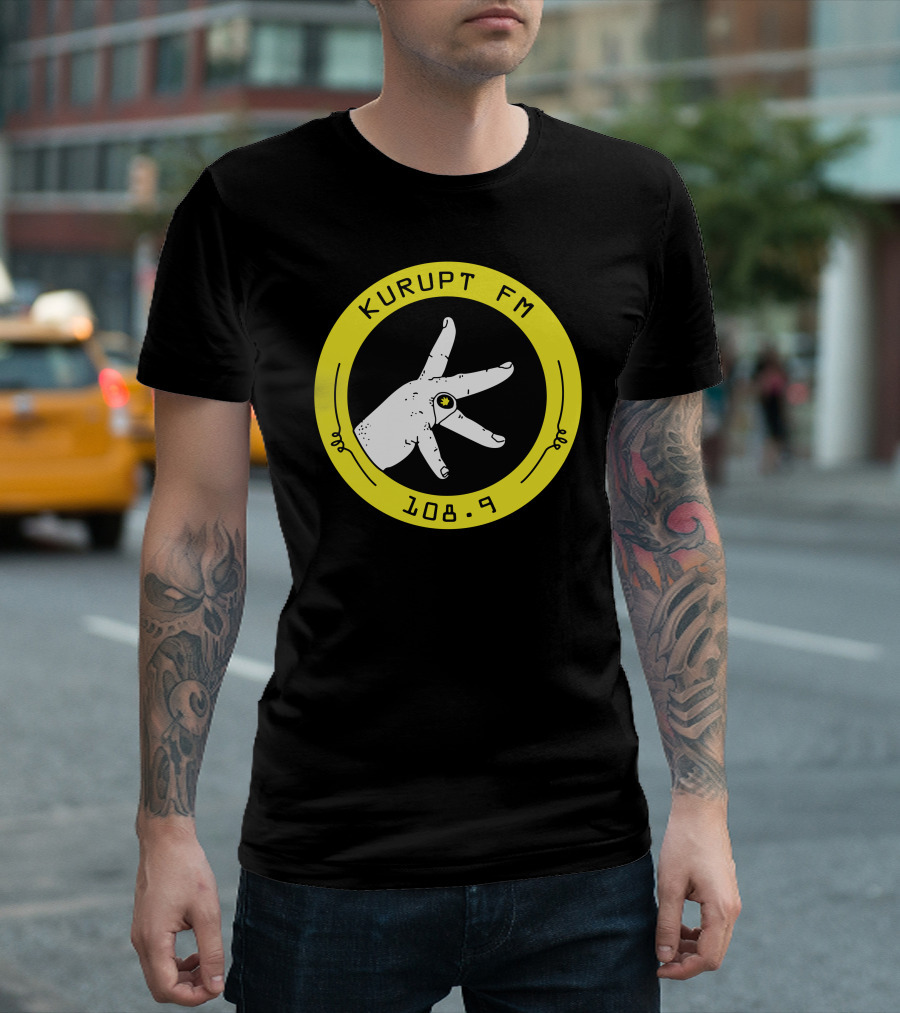 Kurupt FM 108.9 Hand Gesture T-Shirt
