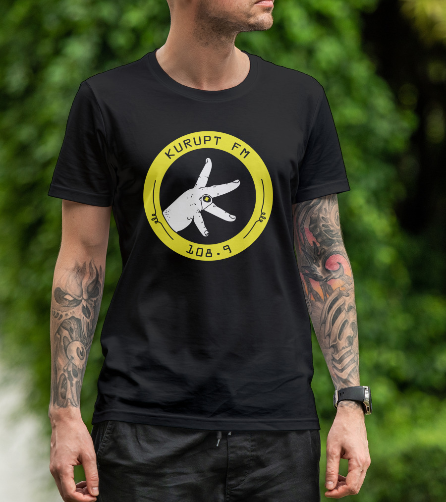 Kurupt FM 108.9 Hand Gesture T-Shirt