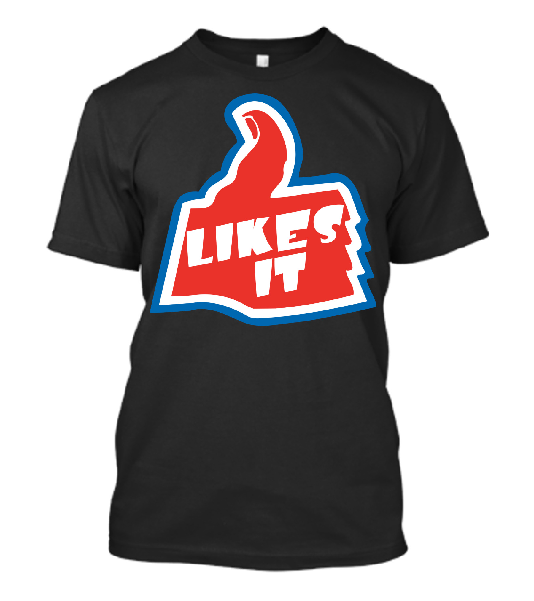Thumbs Up 'Likes It' Bold Pop Culture Reference T-Shirt
