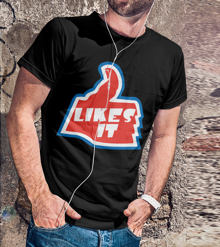 Thumbs Up 'Likes It' Bold Pop Culture Reference T-Shirt