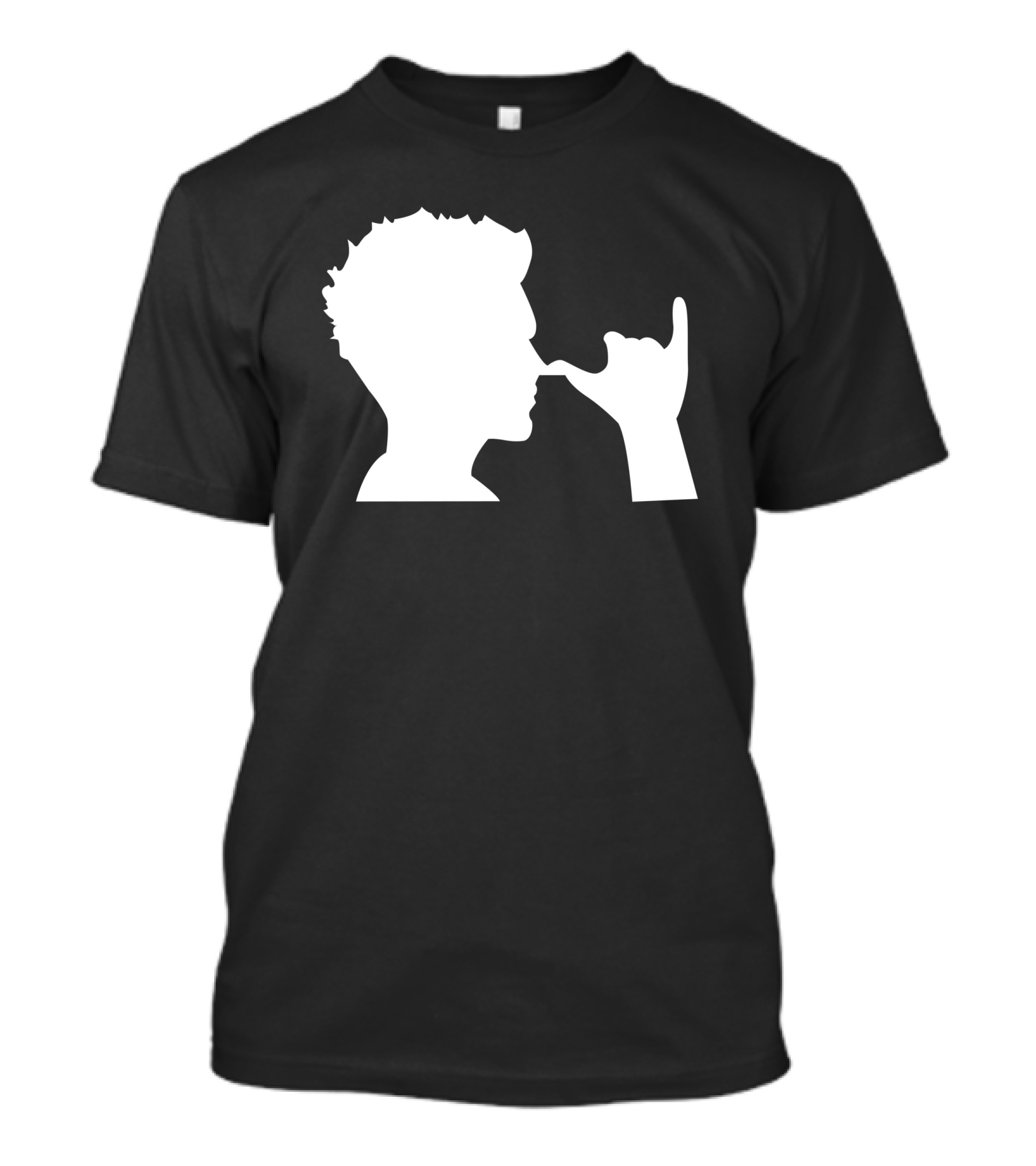 Gaz Geordie Shore Mens Newcastle MTV Silhouette Gesture T-Shirt