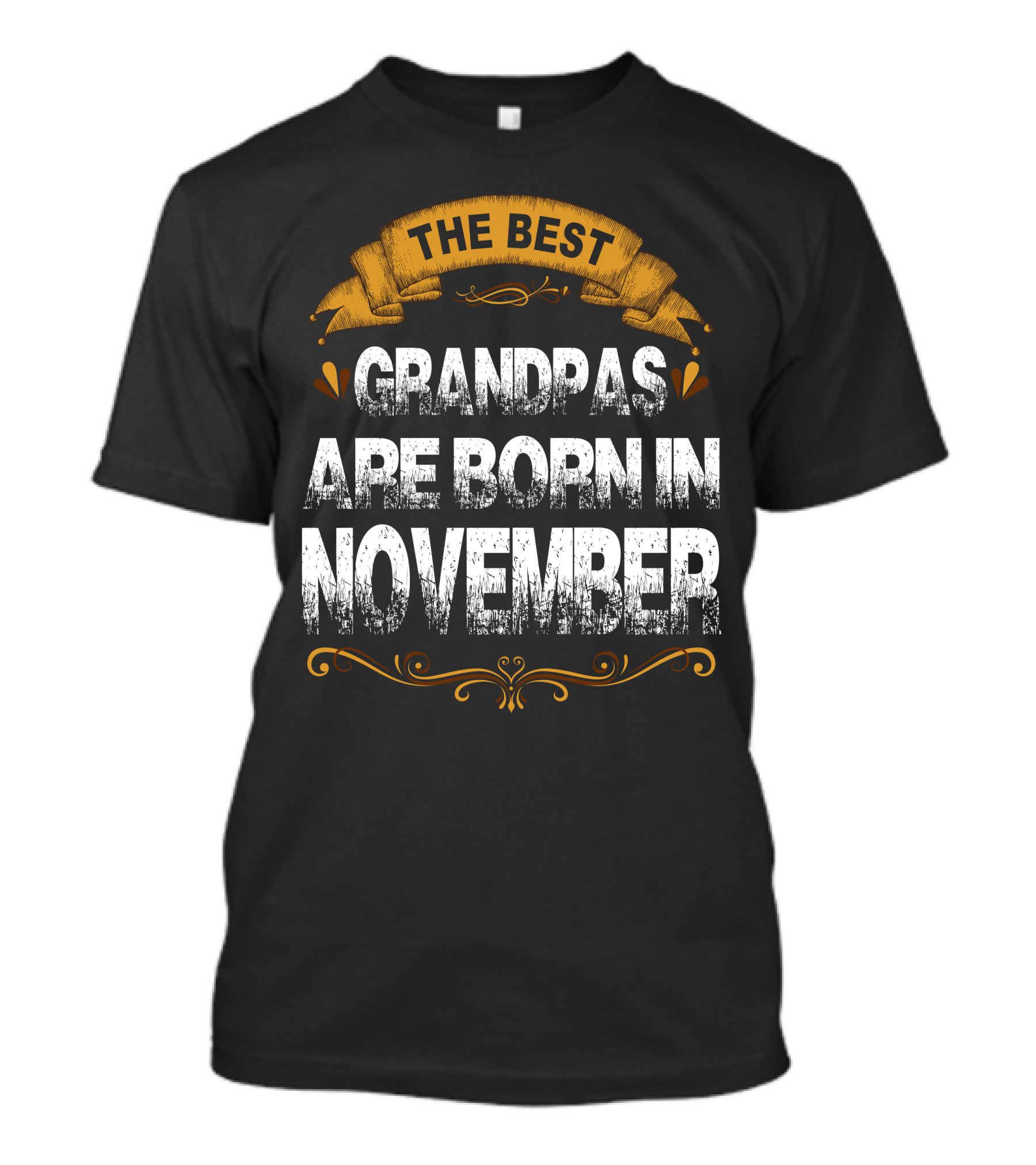 The Best Grandpas Are Born In November T-Shirt
