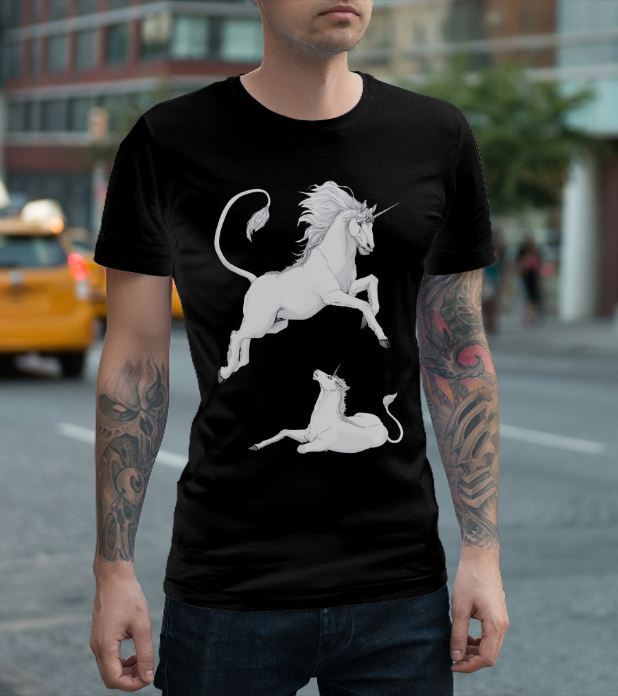 Unicorns Dream Majestic White Fantasy T-Shirt