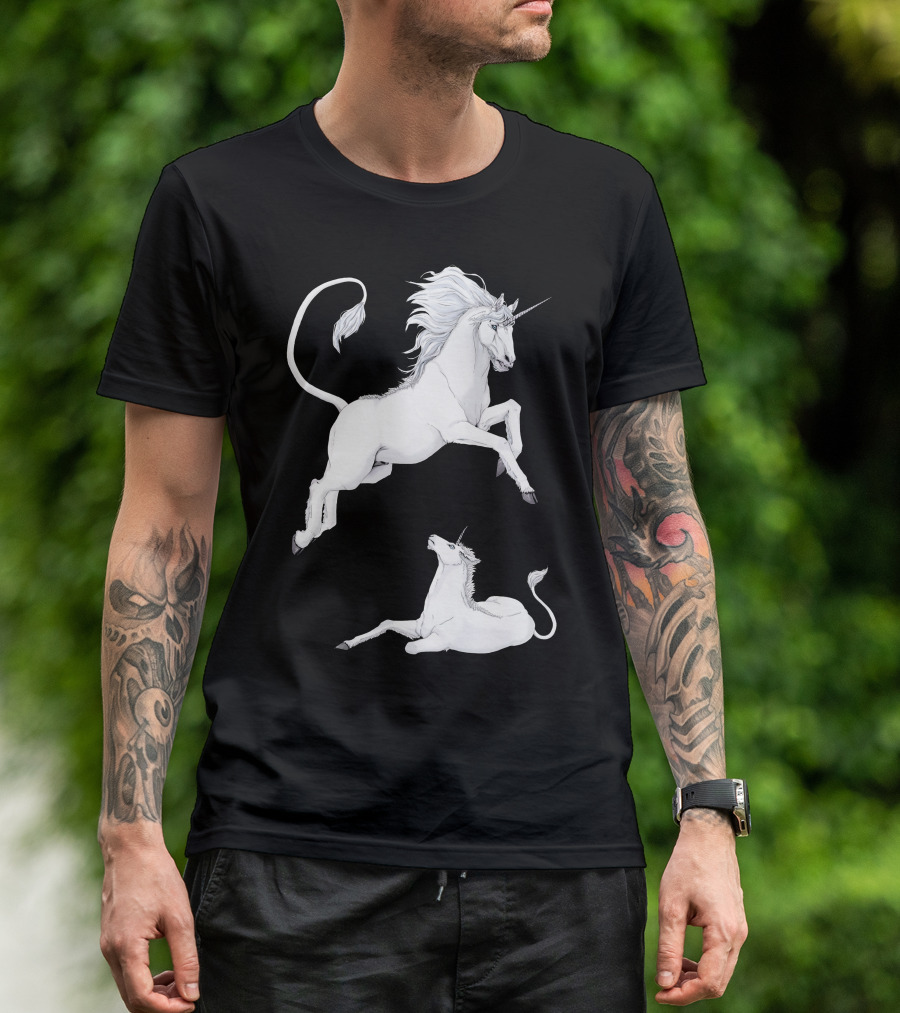 Unicorns Dream Majestic White Fantasy T-Shirt