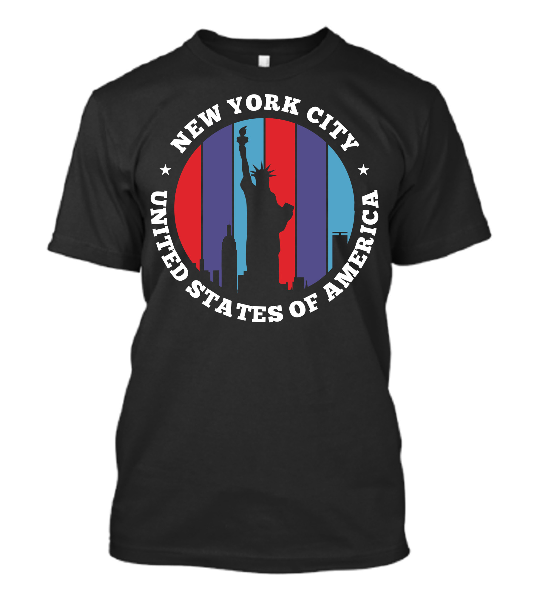 New York City Statue Liberty United States Of America T-Shirt